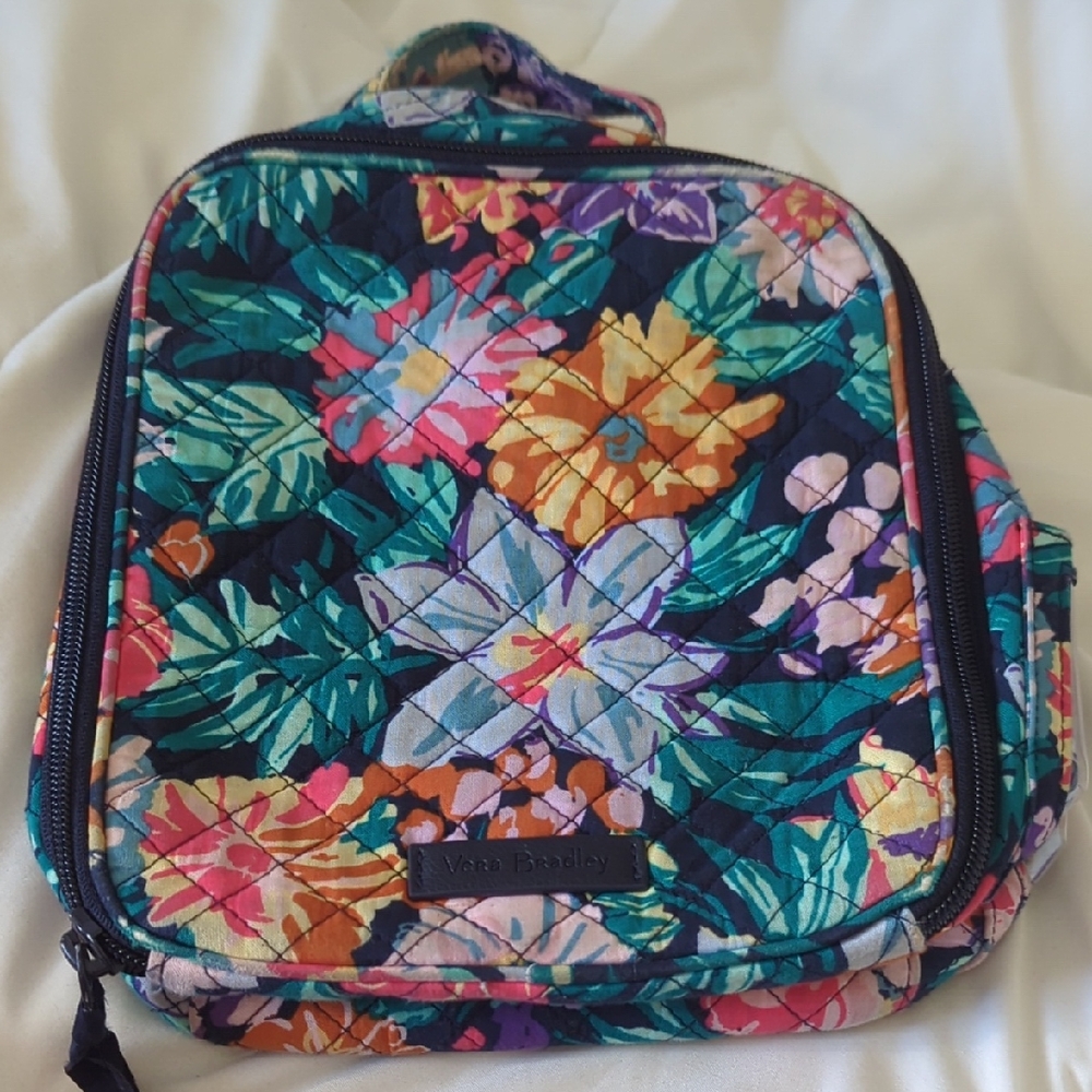 Vera Bradley Floral Quilted Lunchbox